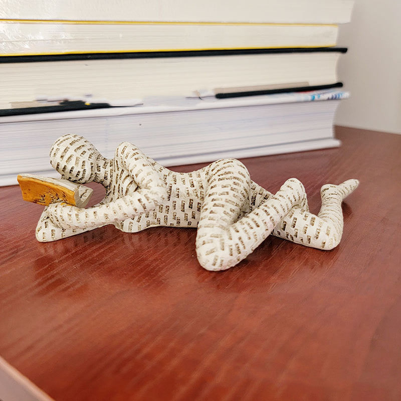 Reading Woman Statue – Graceful Art for Thoughtful Spaces