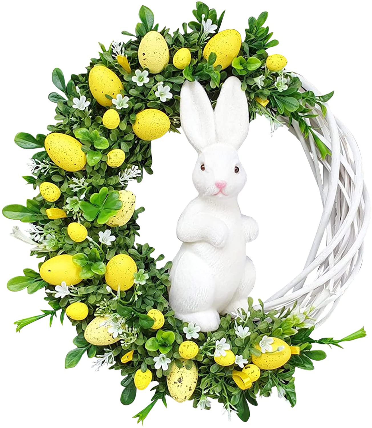 Spring Easter Bunny Garland Hanging Decor | Holiday Party Home Wall Decoration Props