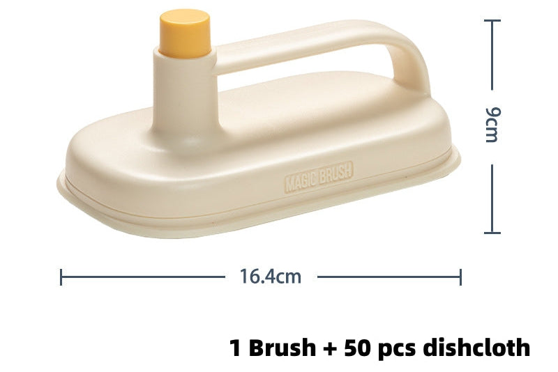 Multi-Surface Scrub Brush – Cleaning Tool for Tile, Glass, Sink & Grout