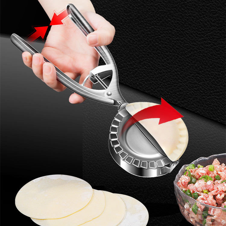 Stainless Steel Dumpling Press Mold – Easy DIY Kitchen Tool for Perfect Dumplings