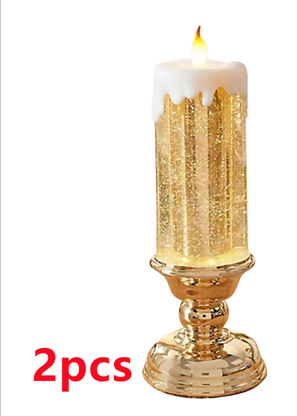 Mini LED Candle for Bedroom – Color Changing Waterproof Night Light & Home Decor