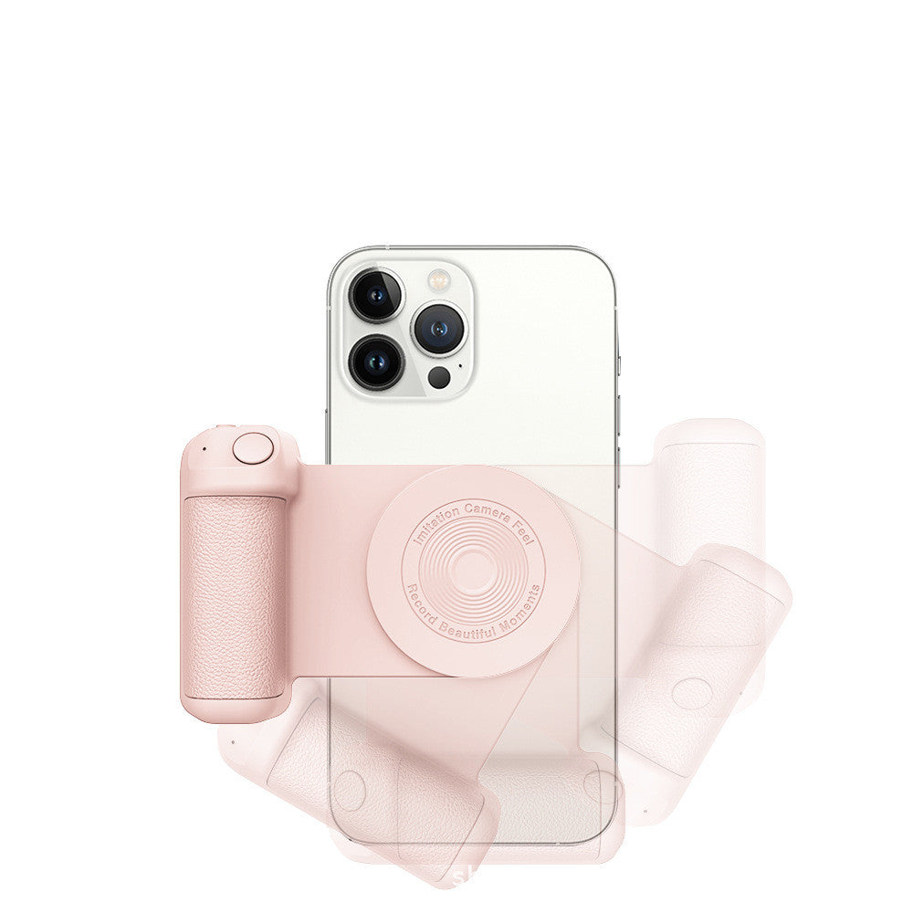 Multifunctional Phone Camera Grip Stabilizer – Anti-Shake Magnetic Handle for Content Creators