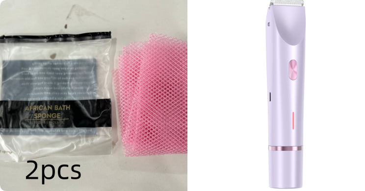 Women’s Electric Bikini Trimmer 2-in-1 Hair Remover – Painless Wet & Dry Pubic Hair Shaver for Sensitive Skin