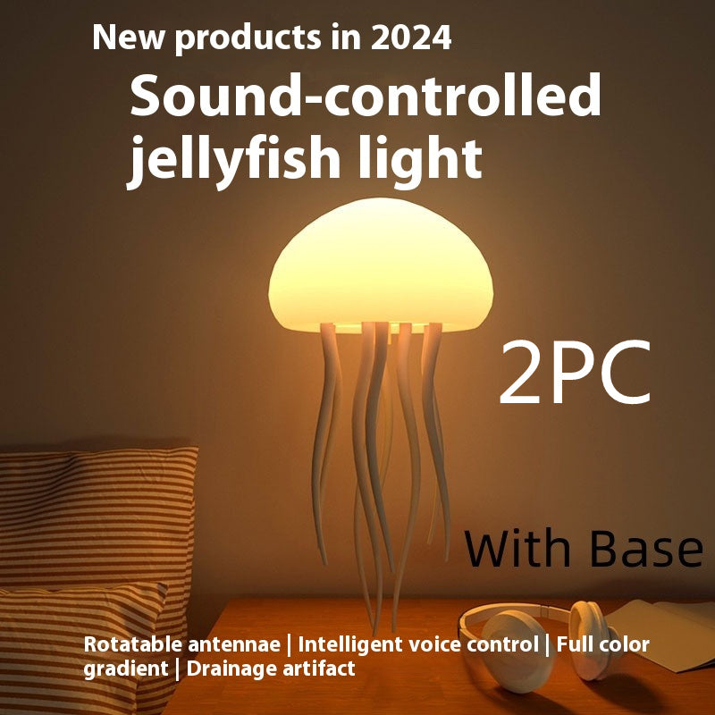 Smart Jellyfish LED Lamp – Night Light, Desk & Bedside Ambient Decor