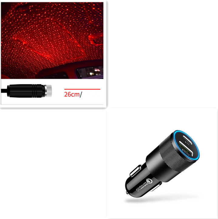 Auto Roof Star Projector Lights - Starry Sky Projector LED Night Lamp