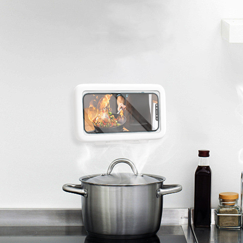 Waterproof Shower Phone Holder Box – Bathroom Touch Screen Case