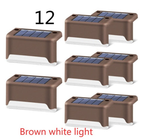 Solar Deck Lights Outdoor Waterproof – LED Step Lights