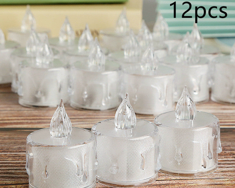 LED Tea Light Candle Set – Flickering Flameless Lights |Holiday Decoration