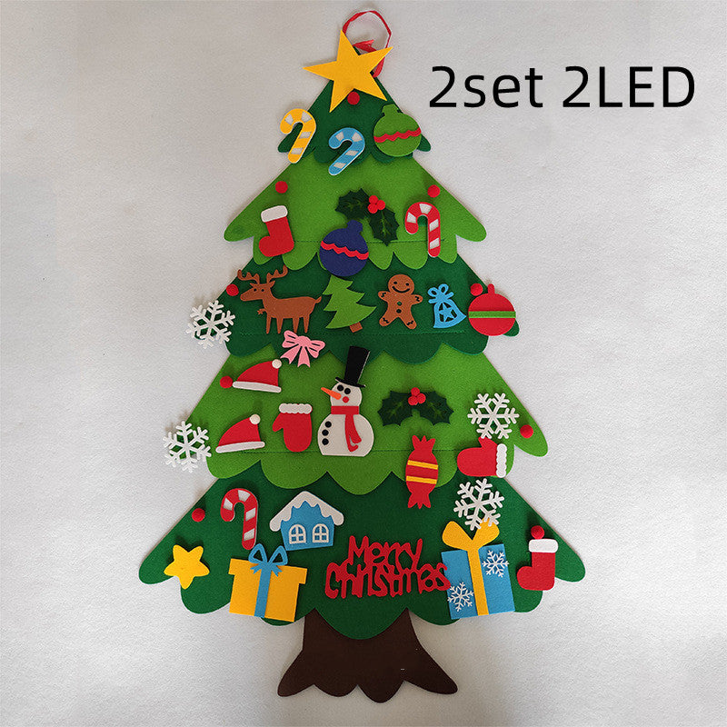 DIY Felt Christmas Tree That Sparks Holiday Cheer
