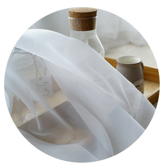 Cotton Linen Sheer Curtains – Modern Window Decor for Home