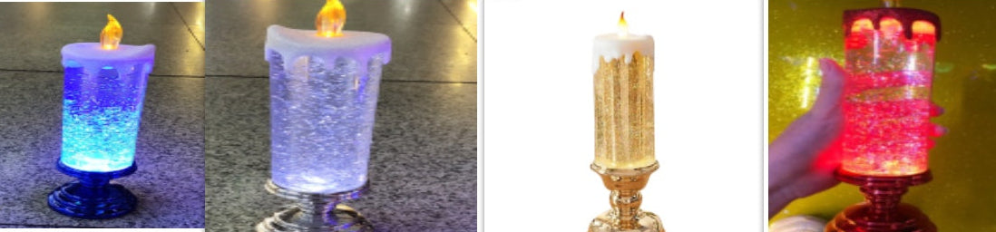 Mini LED Candle for Bedroom – Color Changing Waterproof Night Light & Home Decor