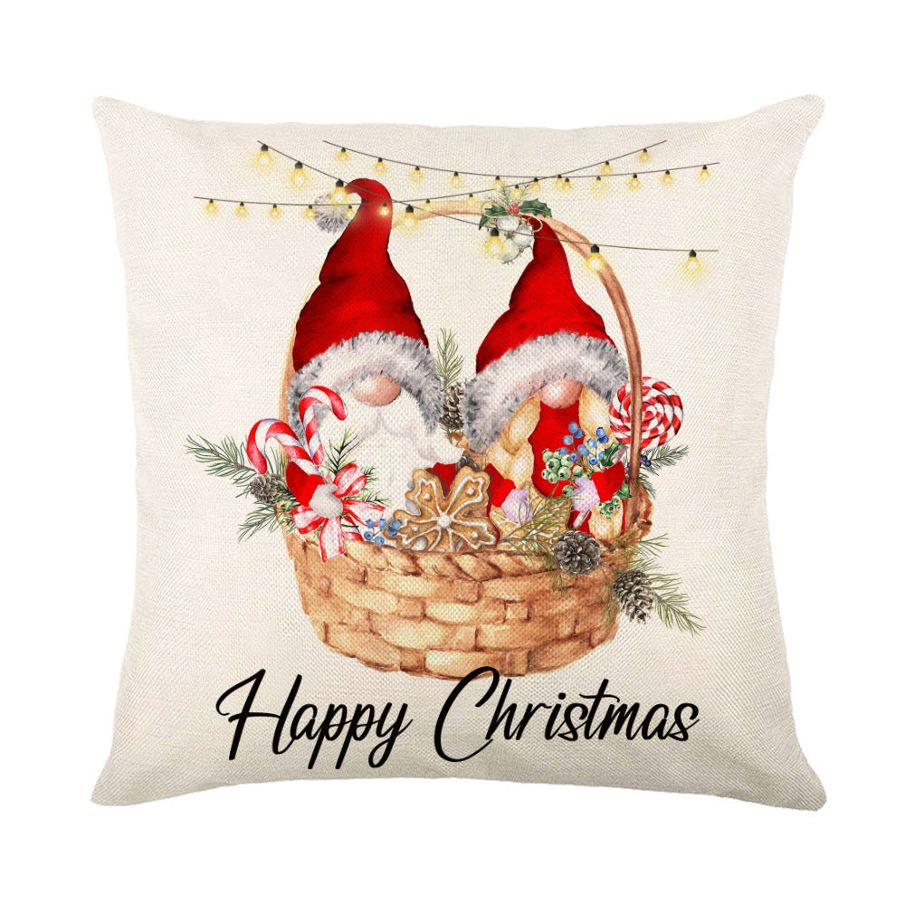 Festive Snowflake Cushion Covers for Holiday Home Décor