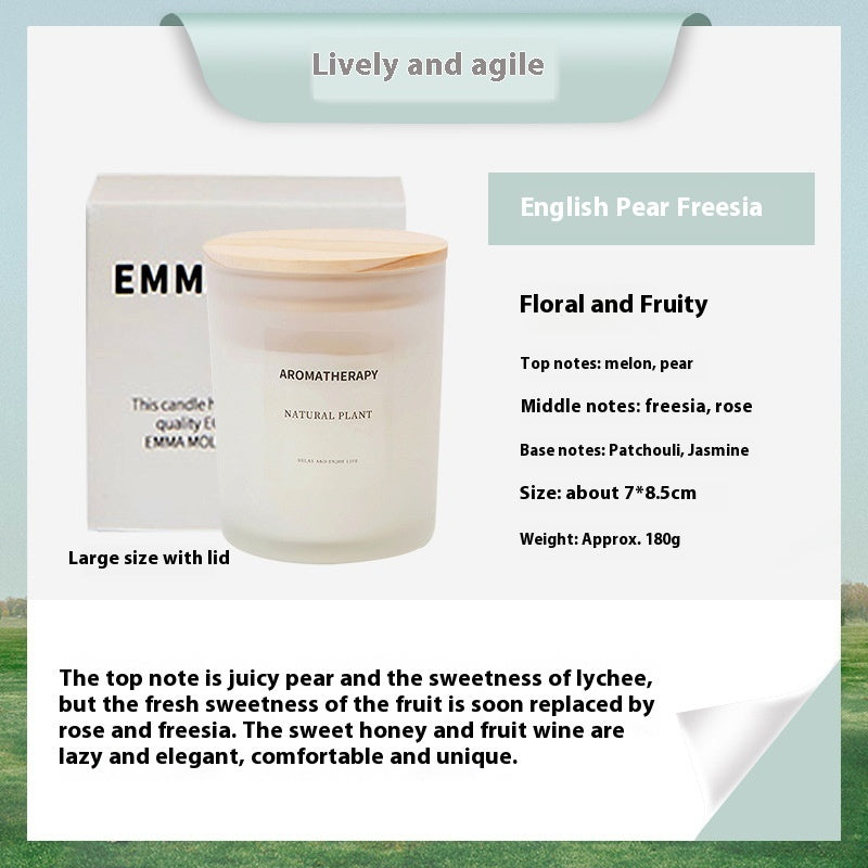 Scented Candle for Home – Long Lasting Aromatherapy Candle for Stress Relief