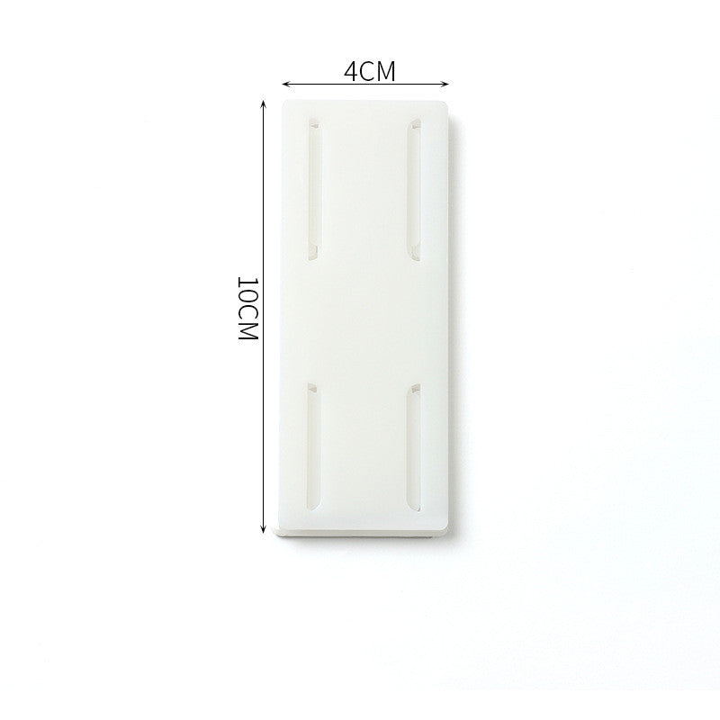 Easy Install Wall Socket Storage Rack – No Drill Cable Holder Organizer for Home Efficiency