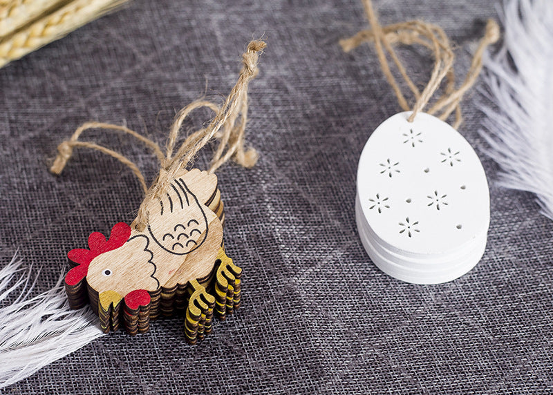 Easter Wooden Hanging Pendant