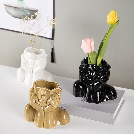 Ceramic Art Vase to Elevate Your Living Space