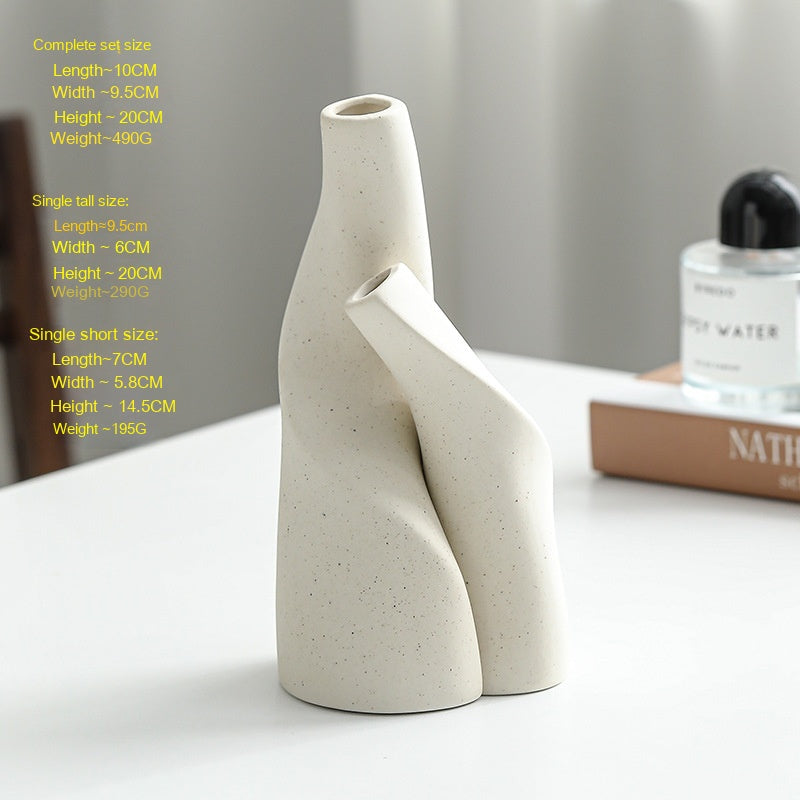 Modern Nordic Home Decoration Vases – Scandinavian Ceramic Ornaments