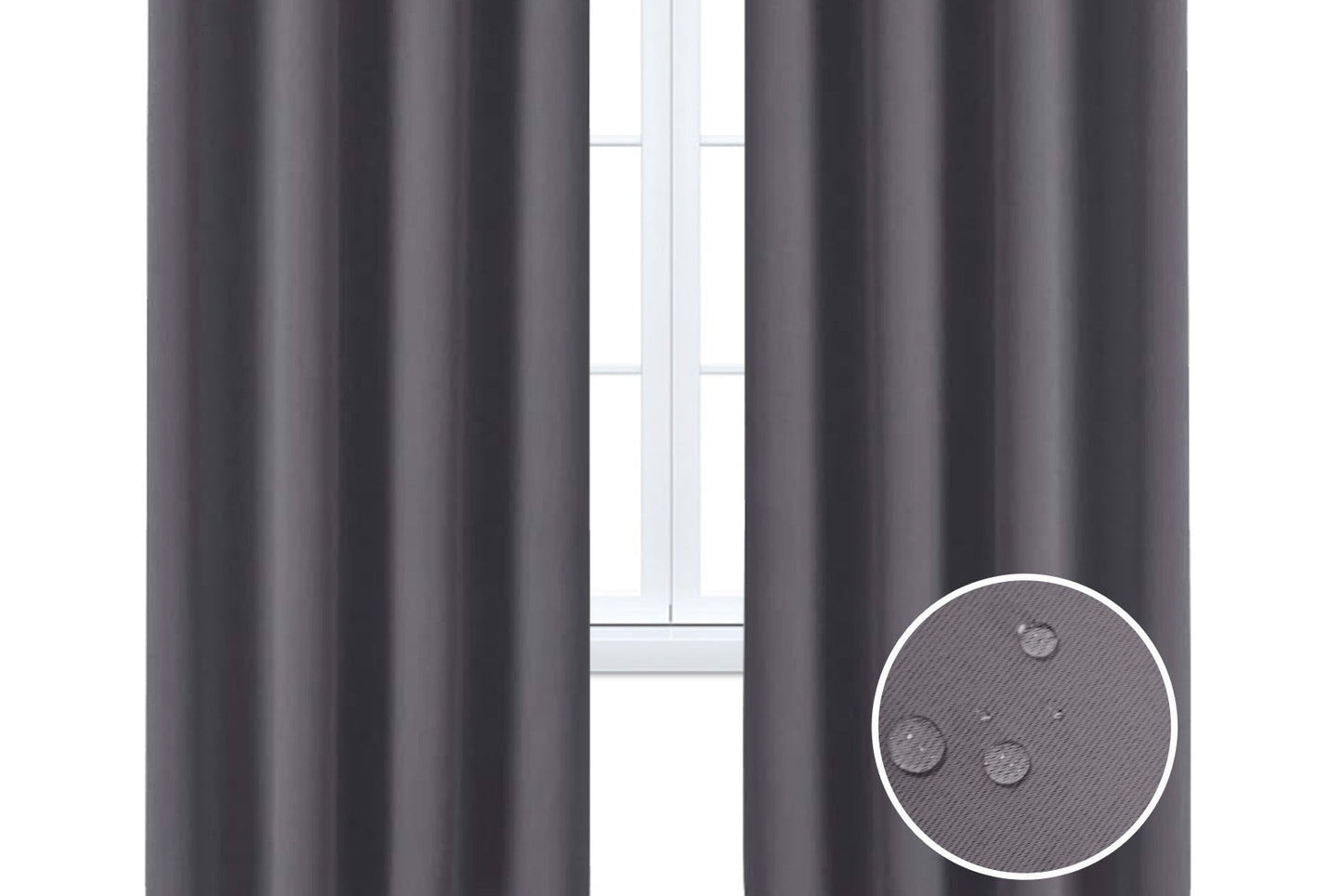 Full Blackout Curtains – Thermal Window Drapes for Bedroom