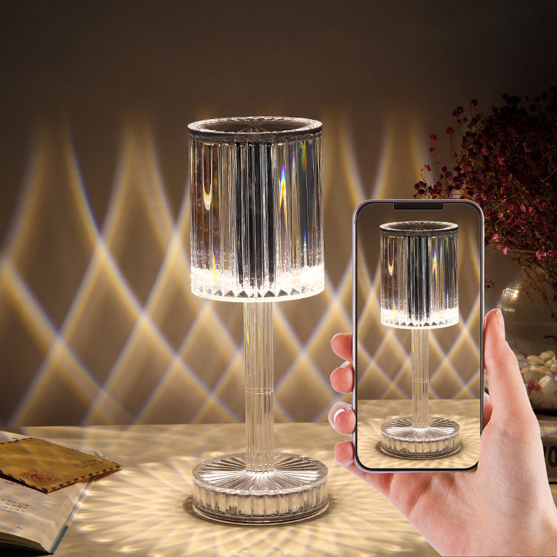 Luxury-Inspired Crystal Lamp for Home or Hotel Vibes