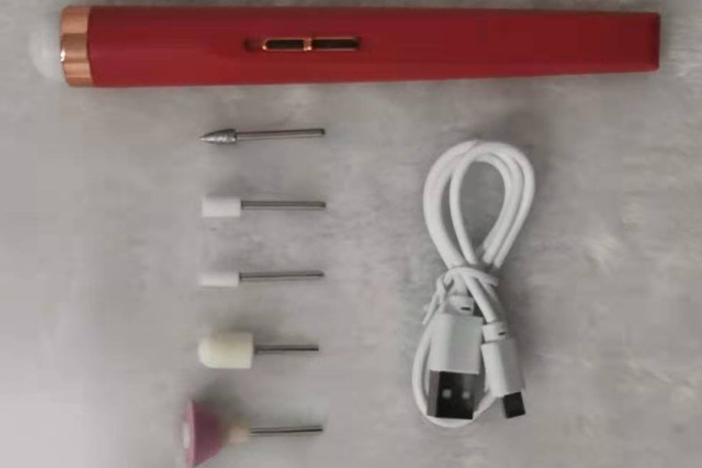 Portable Nail Drill Machine – USB Rechargeable Manicure & Pedicure Kit