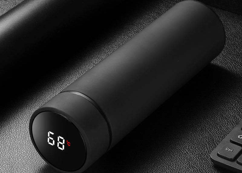 450ml Stainless Steel Water Bottle – Vacuum Insulated for Travel & Sports