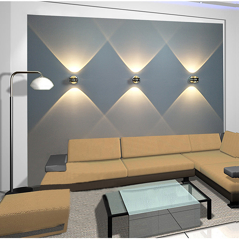 Elegant Crystal Wall Lamp – Luxury LED Lighting for Bedroom & Living Room