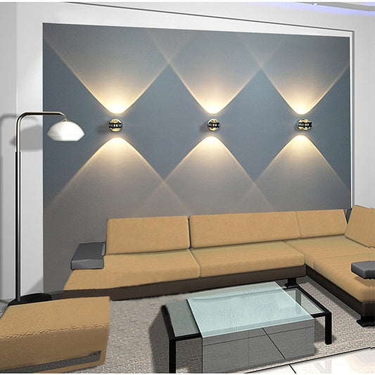 Elegant Crystal Wall Lamp – Luxury LED Lighting for Bedroom & Living Room