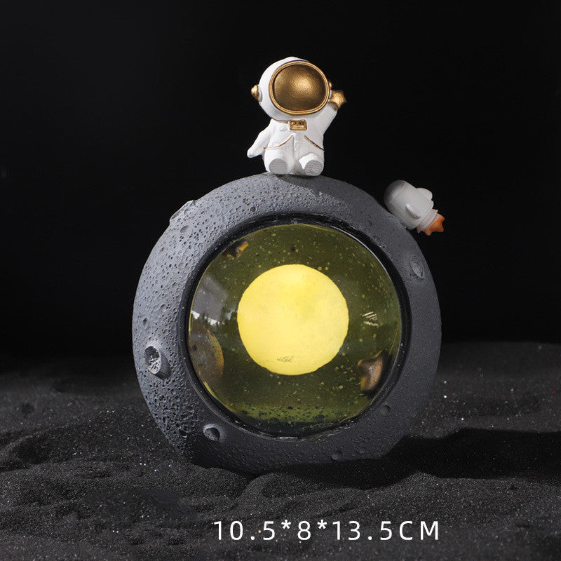 Galaxy Astronaut LED Decor Light – Creative Space Home Ornament for Living Room