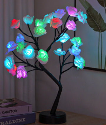 Fairy Rose Tree Lamp – Romantic LED Night Light for Valentine’s, Wedding & Gifts