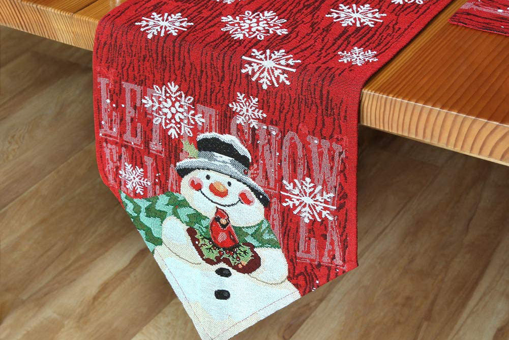 Christmas Dining Tablecloth – Holiday Table Decor for Home & Parties