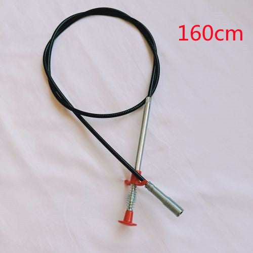 Household 60CM Drain Unclogger – Kitchen Sink Hair Catcher & Sewer Cleaning Rod Tool