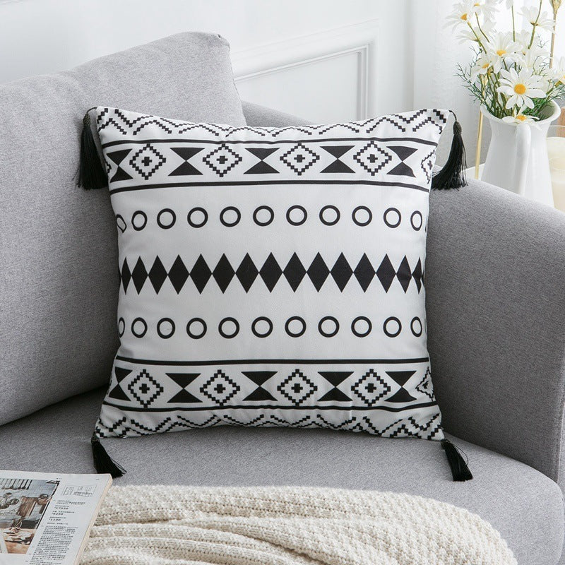 Bohemian Accent Pillow for Warm, Artistic Living
