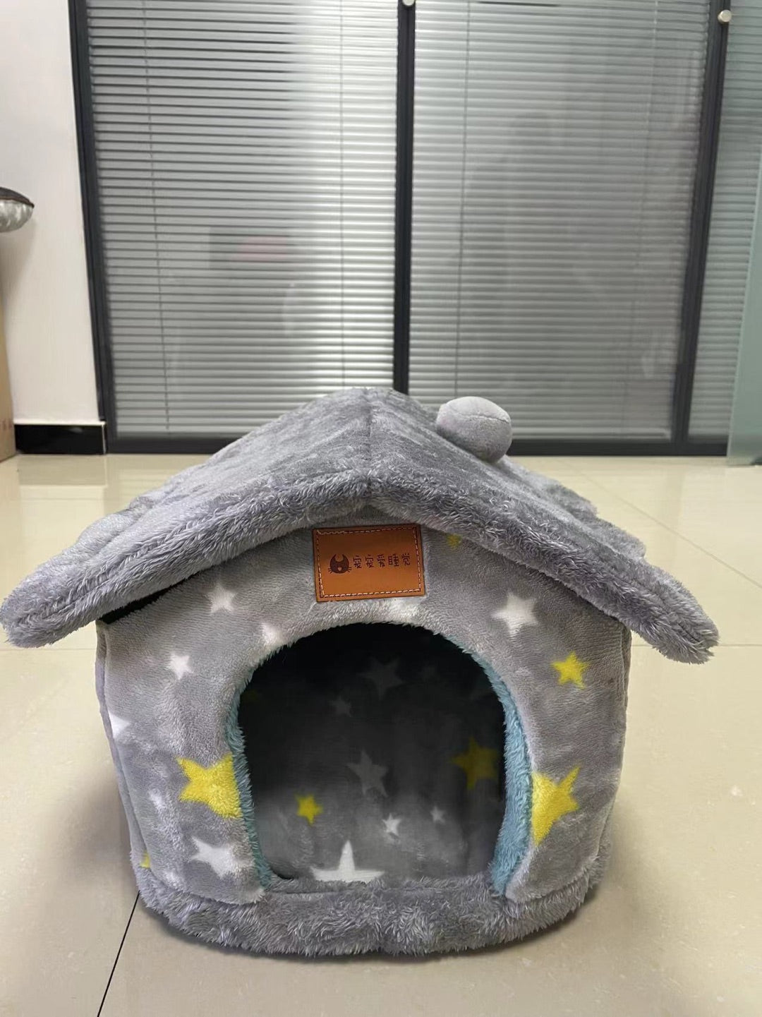 Foldable Dog House Bed – Cozy Winter Pet Bed Sofa