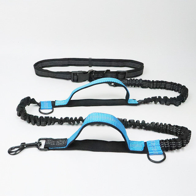 Dog Harness Collar Leash Set Adjustable No Pull Pet Jogging Training Walking System