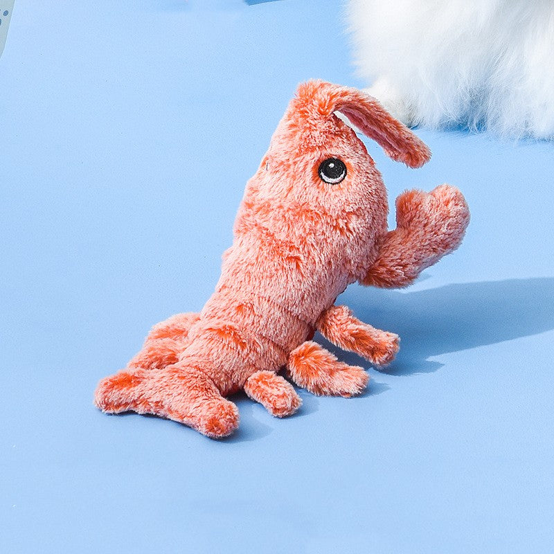 Electric Flopping Shrimp Cat Toy – USB Rechargeable Smart Interactive Toy for Indoor Cats & Kittens