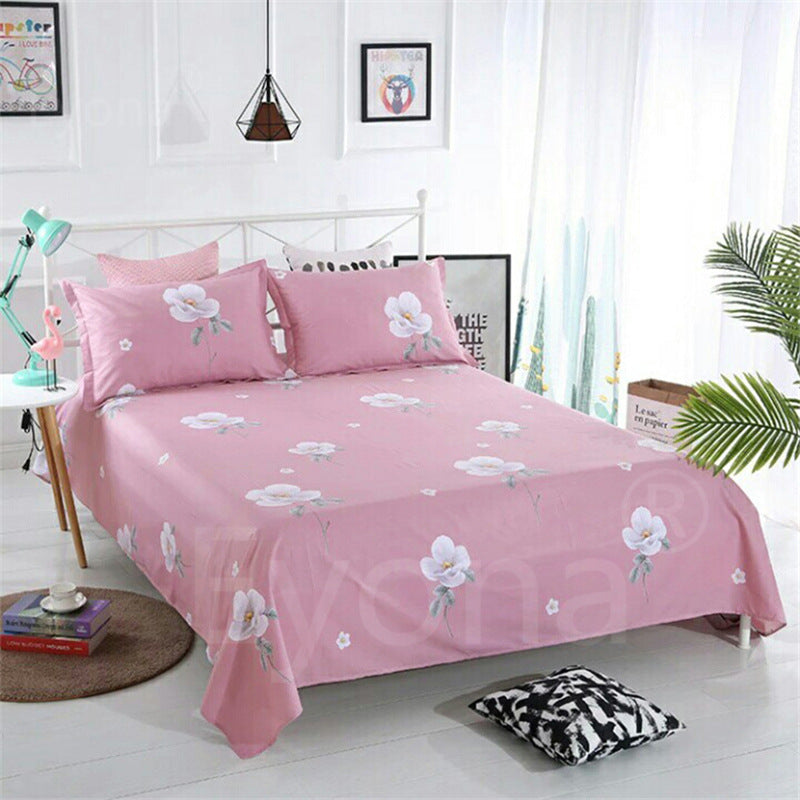 Soft Cartoon Bed Sheets – Single Piece Bedding for Kids, Teens & Dorm Rooms