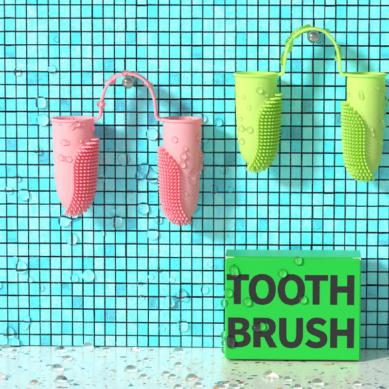 Easy Pet Teeth Cleaner – Finger Toothbrush Set for Dogs & Cats