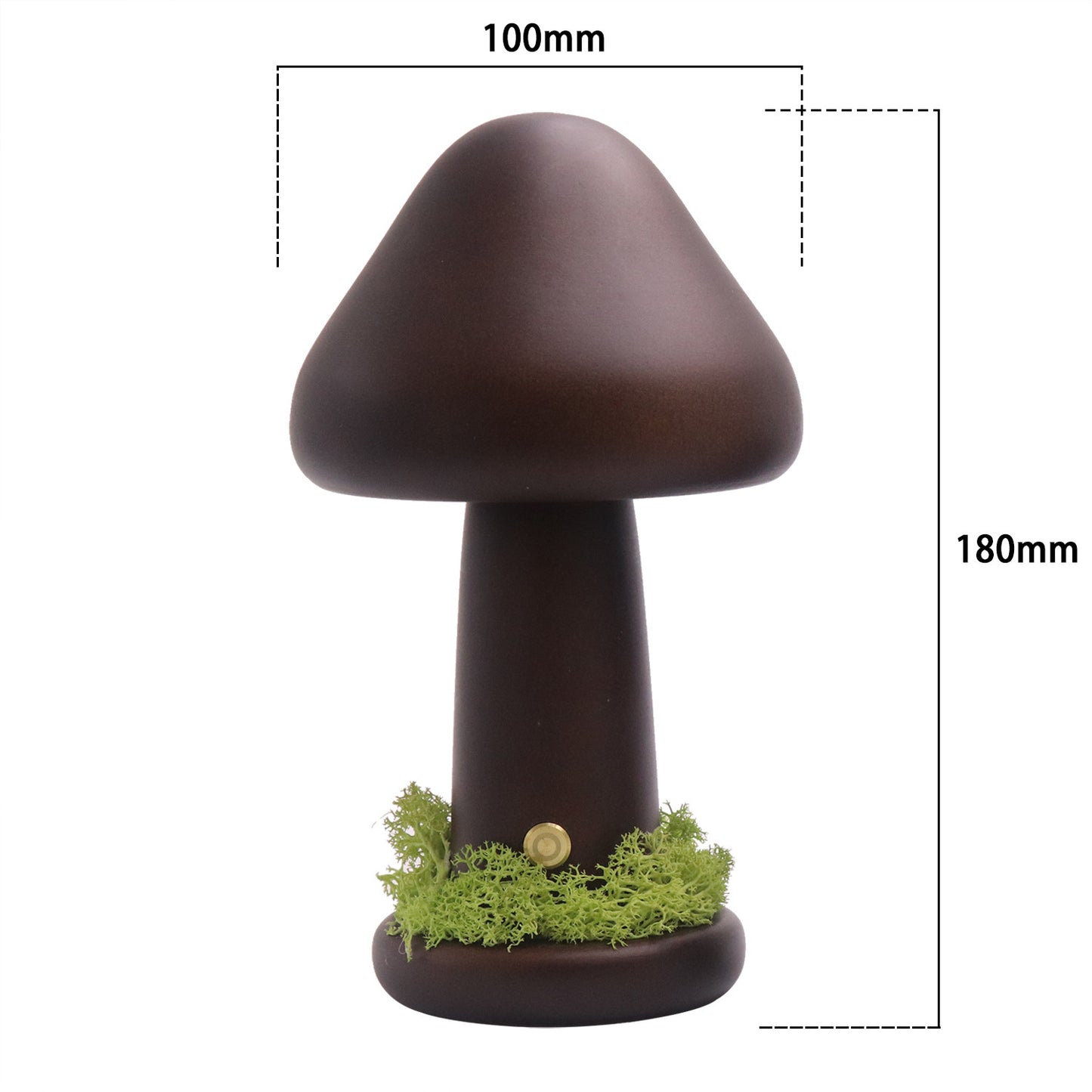 Twisted Mushroom Night Light for Cozy Bedroom Vibes