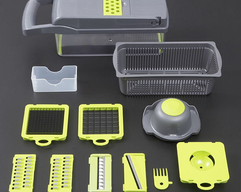 Vegetable Cutter Slicer Dicer Set – All-in-One Kitchen Tool for Healthy Meal Prep