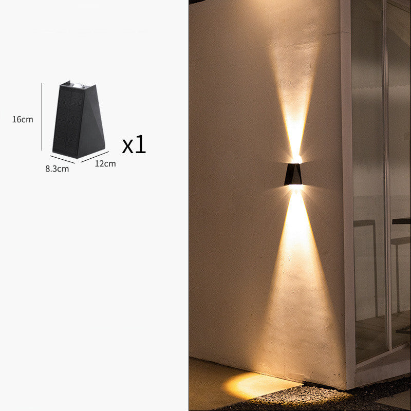 Solar Corridor Wall Light – Waterproof Outdoor LED Lamp