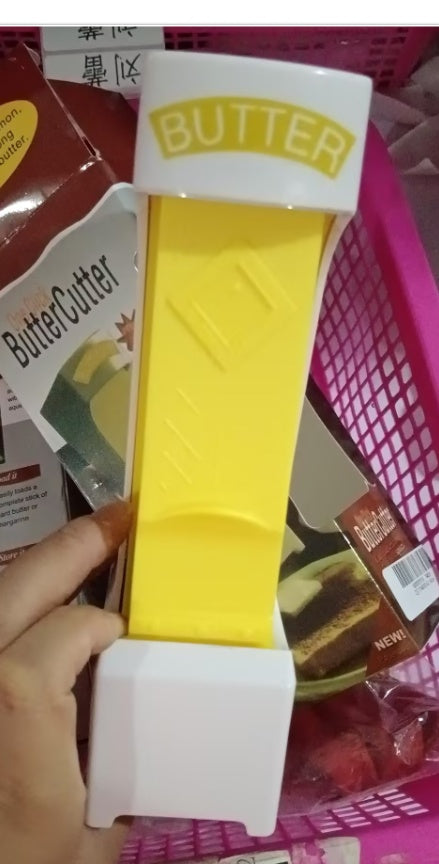 Stick Butter Cutter Cheese Slicer – One-Button Butter Dispenser | Kitchen Storage Gadget