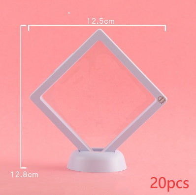 3D Floating Display Case – Jewelry, Coin & Collectibles Storage Showcase Frame