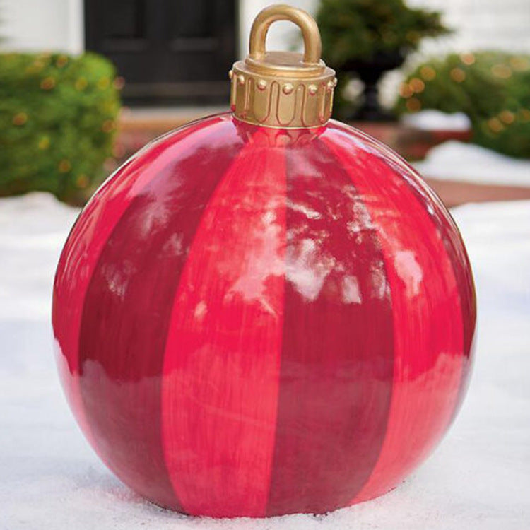Large Christmas Decoration Balls for Festive Outdoor Displays