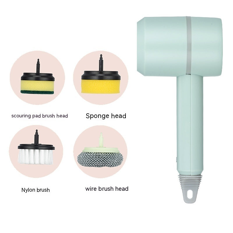 Electric Cleaning Brush for Effortless Home Scrubbing
