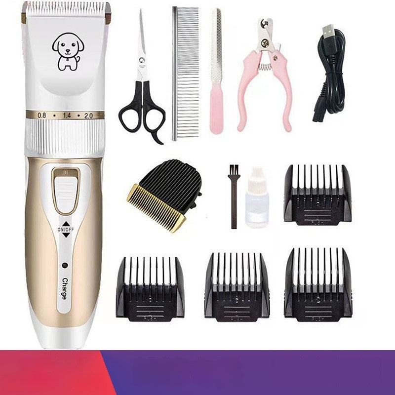 Quiet Pet Shaver Clippers – Electric Dog & Cat Grooming Hair Cutter