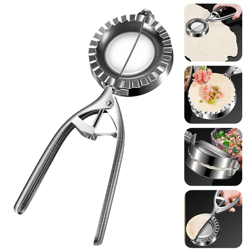 Stainless Steel Dumpling Press Mold – Easy DIY Kitchen Tool for Perfect Dumplings