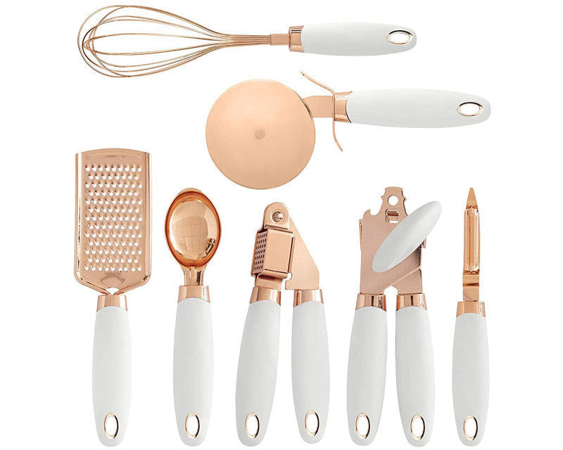 Stainless Steel Kitchen Gadget Set – 7 Essential Cooking Tools