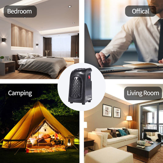 Quick Comfort Anywhere – Portable Ceramic Room Heater