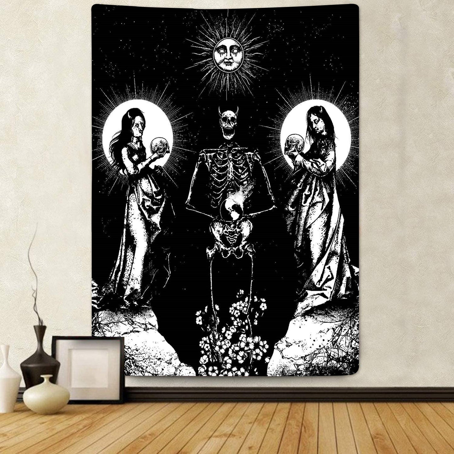 Boho Home Decor Tapestry – Room Background Hanging Cloth for Aesthetic Spaces