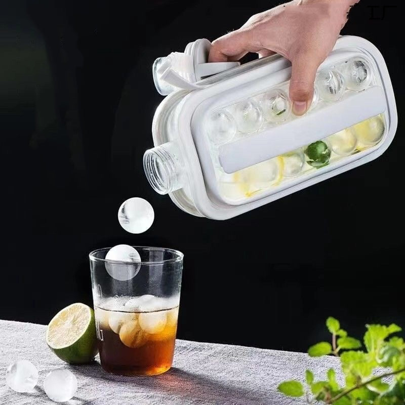 Quick Release Ice Ball Tray & Cold Kettle – 2-in-1 Summer Kitchen Gadget